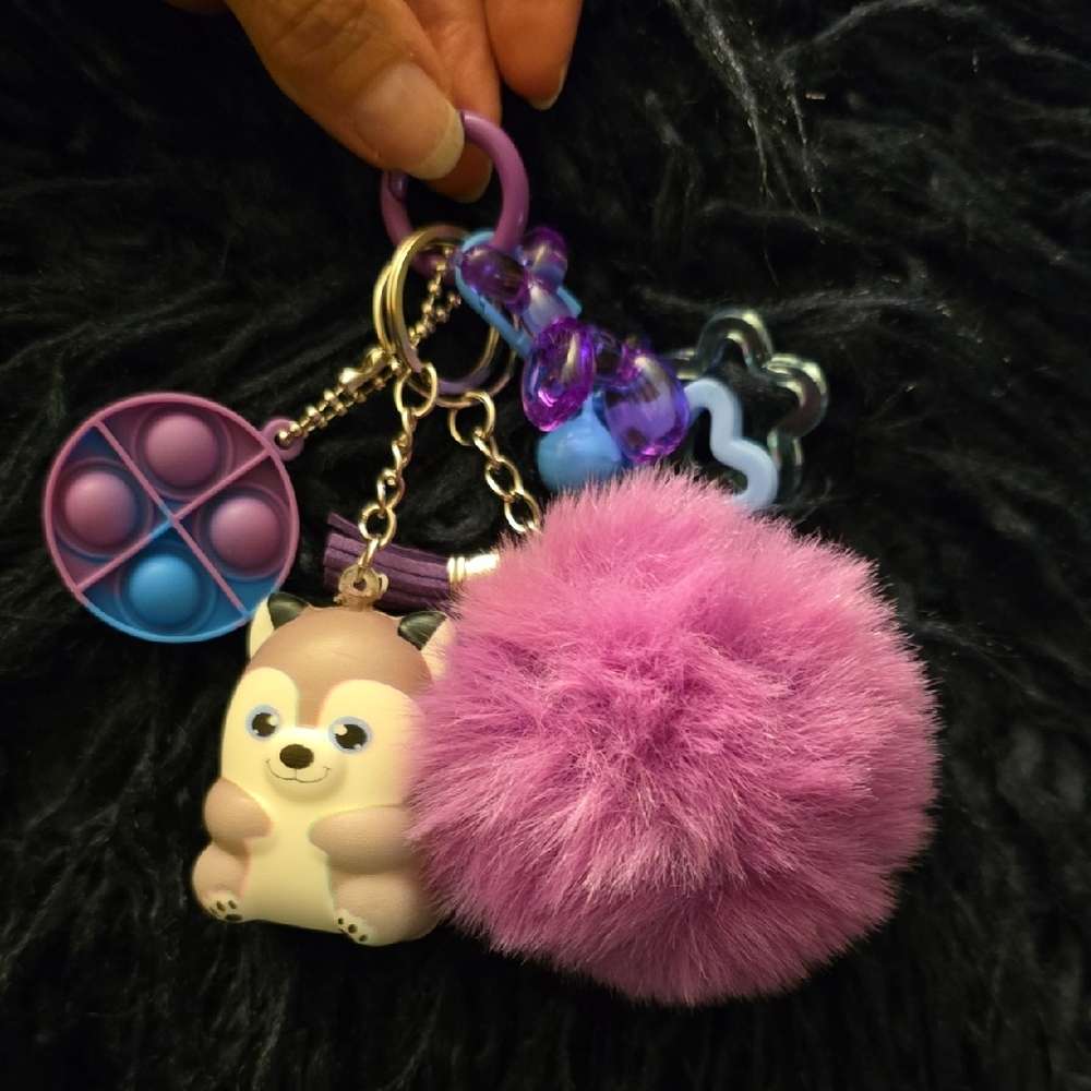 Kids Sensory Keychain ~ Backpack Zipper-pull